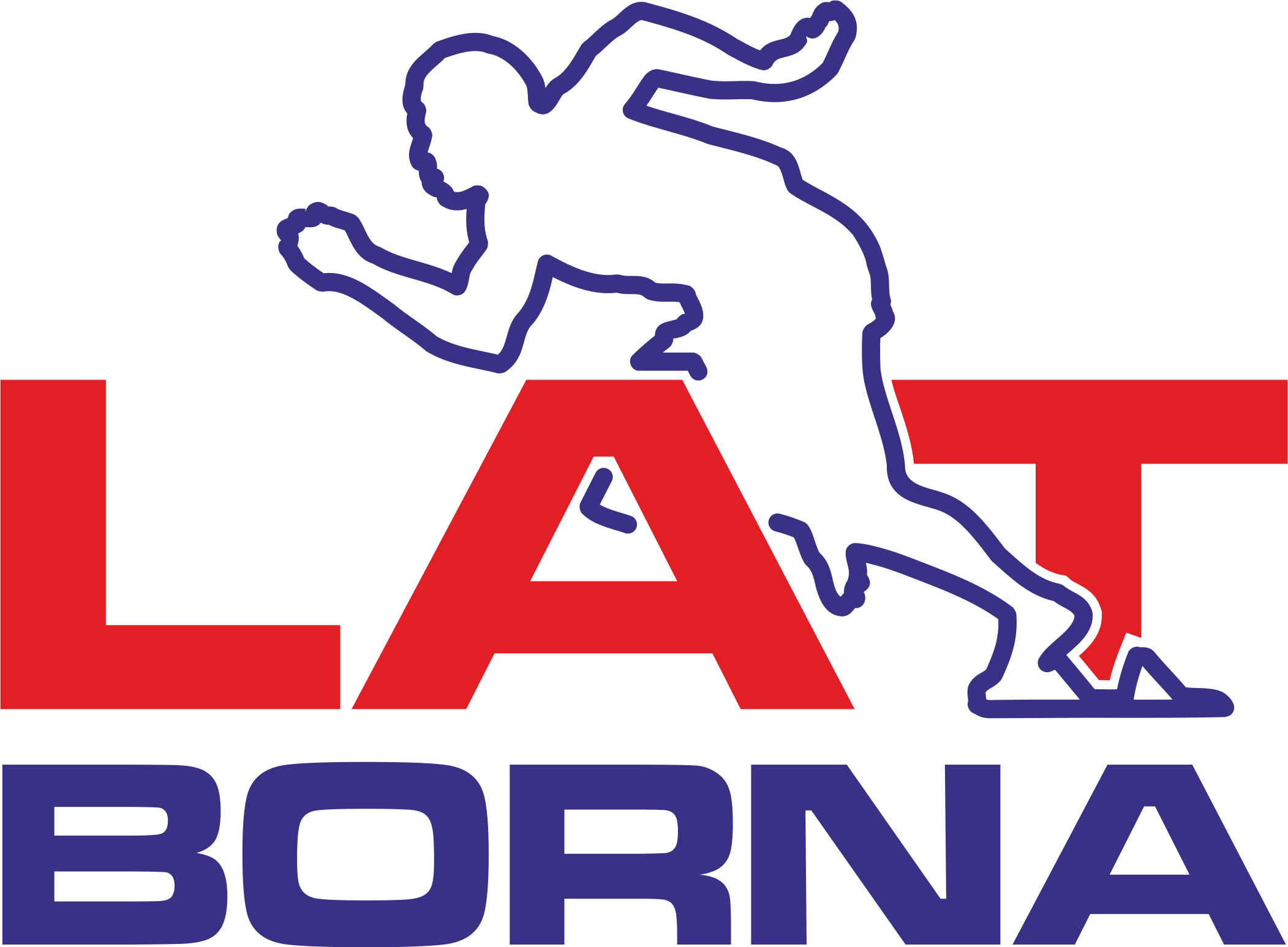 Logo Leichtathletik Team Borna e.V.