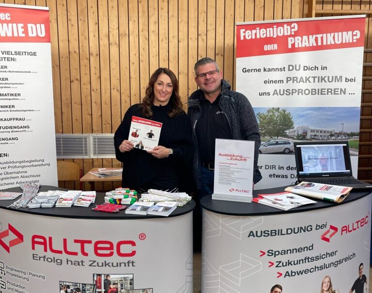 AllTec stellt sich auf der Jobmesse Borna vor